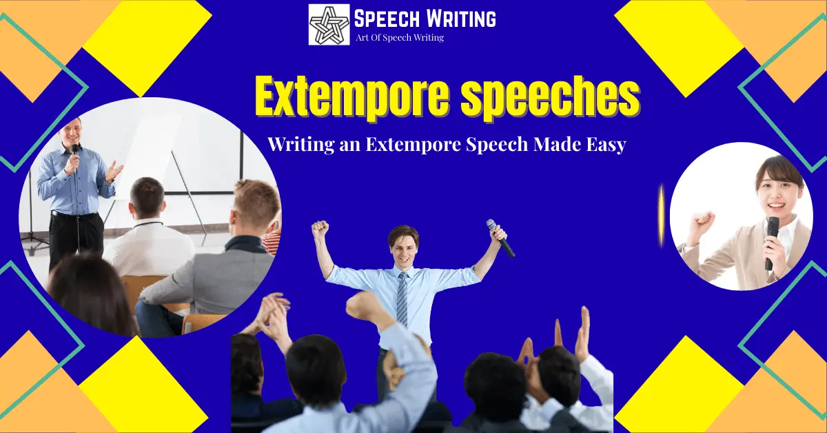 Extempore speeches 1